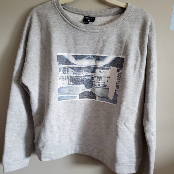 Grey graphic crewneck - Picture 3 of 5